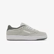 Reebok CLUB C 85 網球鞋 [100228117] 男女 網球鞋 抗扭 瞬移 灰白