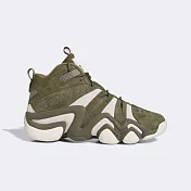 Adidas Crazy 8 [IG3904] 男 籃球鞋 運動 球鞋 高筒 緩衝 Kobe 麂皮 愛迪達 橄欖綠 米白