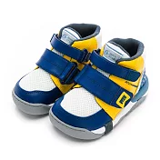 MOONSTAR 護足穩步機能中童童鞋 15 藍黃