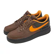 Nike 休閒鞋 Air Force 1 GTX 男鞋 棕 橘 防水 經典 AF1 CK2630-201