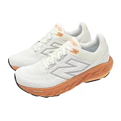 New Balance NB 慢跑鞋 X 860 V14 D 寬楦 女鞋 白 灰 緩震 運動鞋 W86014B-D