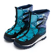 MOONSTAR月星 炫技者冰牙系列防水童靴 18 藍