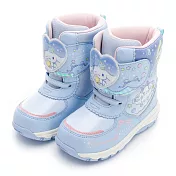 MOONSTAR月星 三麗鷗防水保暖童靴 15 大耳狗-藍