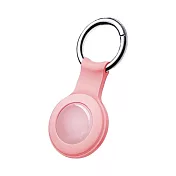 KMUT蘋果頂配版定位器 防丟器 僅蘋果適用(追蹤器 小孩老人防走失 車辆定位 寵物定位） 蘋果頂配款-霧粉