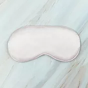 【科美】雙面仿真絲遮光眼罩 睡眠眼罩多色可選 （親膚透氣 調節扣 安心好眠） 粉色21*10cm