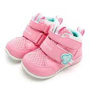 MOONSTAR月星 HI系列3E寬楦寶寶學步鞋 13.5 粉