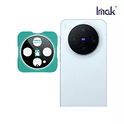 Imak vivo X300/X300 Pro 5G 鏡頭玻璃貼(透明版/曜黑版)(自帶定位版) -X300 5G-曜黑版