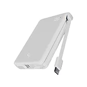 【BESTHOT】Cowhorn C04 22W 可拆線式快充行動電源  白色