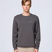 【荒野wildland】中性彈性圓領太空機能保暖衣209慕尼灰 S 209慕尼灰