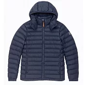 【荒野wildland】女700FP可拆帽輕暖羽絨外套 104藍黑色 S  104藍黑色