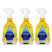 Astonish 英國神奇多用途清潔劑750ml x 3入(浴室/廚房/油污) 檸檬廚房
