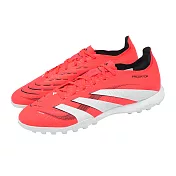 adidas 足球鞋 Predator League TF 男鞋 紅 白 輕量 緩震 愛迪達 ID3769