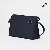 【uF】立式收納包 手提包(L尺寸) 深藍色