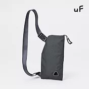 【uF】機能手機斜背包 隨身包 深灰色