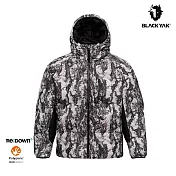 BLACKYAK 男 TACTICAL RIBSTOP羽絨外套 L 雪影迷彩