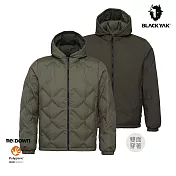 BLACKYAK 男 LIGHTZERO雙面穿羽絨外套 L 橄綠