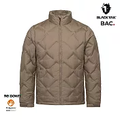 BLACKYAK 男 LIGHTZERO輕量羽絨外套 L 淺卡其