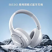 BLACK SHARK 黑鯊 BE30 鳳鳴頭戴式藍牙耳機 降噪電競耳機 藍牙5.4 低延遲 支援APP遊戲耳機 霜銀白