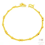 路森金飾 黃金手鍊(珠珠金重:1.62錢+-0.03錢)