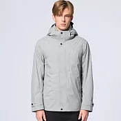 【荒野wildland】男Polartec中空輕量極暖防水外套198迷霧綠 L 198迷霧綠