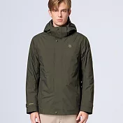 【荒野wildland】男Polartec中空輕量極暖防水外套218雲杉綠 M 218雲杉綠