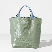 Miyansol韓國皺皺兩用迷你托特包 D開心果綠