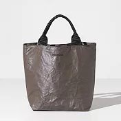 Miyansol韓國皺皺兩用迷你托特包 G芝麻灰