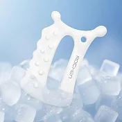 【Roichen】韓國手工陶瓷刮痧板｜抗菌材質 貼合多角度設計 熱石放鬆 冷敷消腫 輕巧攜帶  x1入