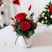 【Floral M】法式聖誕花園永生花禮
