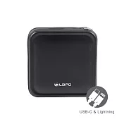LaPO 日本松下電芯全功能行動電源 WT-08S 城影灰(C+蘋果線)