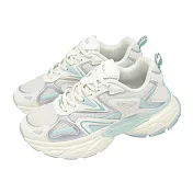 Fila 休閒鞋 Glacier 女鞋 米白 藍 復古 老爹鞋 5C933Z131 25.5cm IVORY/BLUE