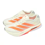 adidas 慢跑鞋 Adizero Boston 13 M 男鞋 米白 橘 運動鞋 緩震 愛迪達 JP9252