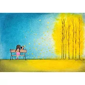 【玲廊滿藝】Jennifer Chang-在秋天裡18.5x27cm