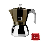 《ibili》Elba不鏽鋼義式摩卡壺 - 摩卡棕9杯