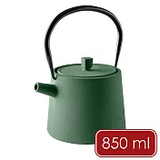 《ibili》Yame鑄鐵濾茶壺(蒼松綠850ml) | 鑄鐵茶壺 泡茶壺