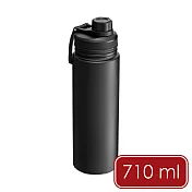 《REFLECTS》Retumbler提把雙層不鏽鋼保溫瓶 - 石墨黑710ml