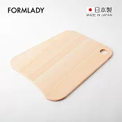 【日本FORMLADY】小泉誠 ambai X 土佐龍日製四萬十檜木砧板-梯形M