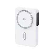 LaPO Qi2 15W磁吸無線充行動電源 Qi2曙光白