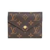 LV VICTORINE三折信封零錢袋釦式短夾_展示品
