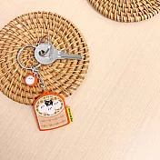 台人潮-台灣黑熊愛吃小籠包-壓克力鑰匙圈(小)