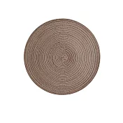 【Homely Zakka】法式棉紗圓形餐墊/防燙隔熱墊/桌墊_4色任選 深咖