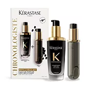 KERASTASE 卡詩 黑鑽極萃逆時玫瑰香氛露組[75ml+補充75ml]-國際航空版