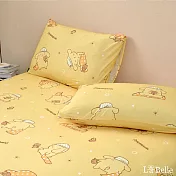 義大利La Belle《Sanrio-布丁狗唔唔睏zZ》海島針織信封枕套--2入