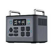 【百樂千翔】XT1500可攜式行動電源|1500W|備用電源|UPS|BSMI認證 鐵灰色