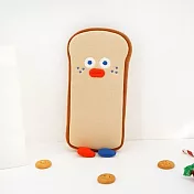 Romane Brunch brother 早午餐兄弟 吐司造型筆袋 原味吐司