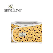 Anna&Eve 美國 嬰兒 舒眠包巾/肚圍 S號 - 純棉款-兔子躲貓貓黃色