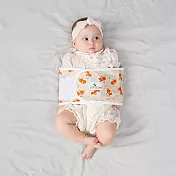 Anna&Eve 美國 嬰兒 舒眠包巾/肚圍 L號 - 萊賽爾款-小狐狸