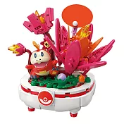 QMAN 啟蒙積木 Keeppley 寶可夢 盆栽系列積木 呆火鱷