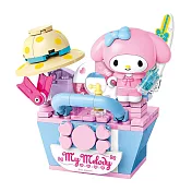 QMAN 啟蒙積木 KEEPPLAY 三麗鷗 泳池系列 美樂蒂