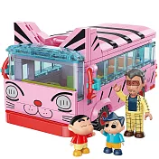 QMAN 啟蒙積木 KEEPPLAY 蠟筆小新 雙葉幼稚園巴士